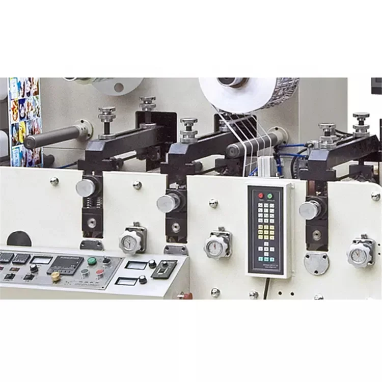 7 Color 320mm Width Sticker Label Flexo Printing Machine Press