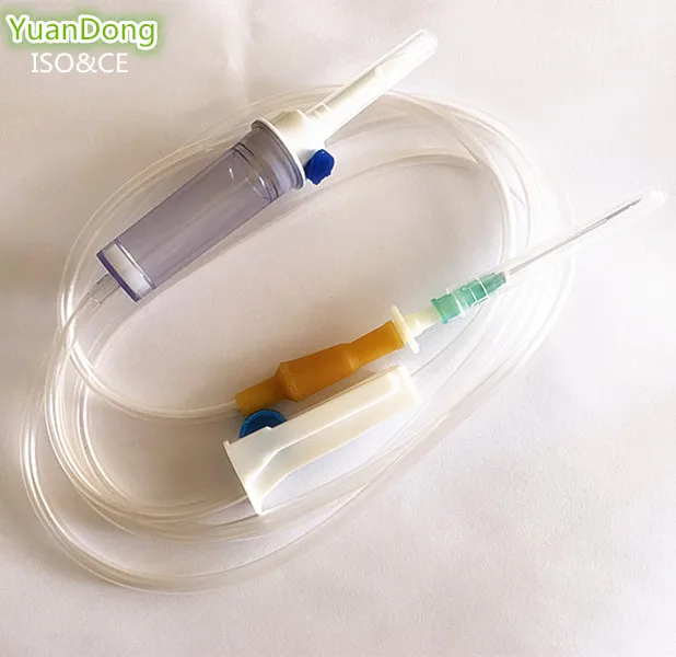 
Disposable infusion set IV set for single use 