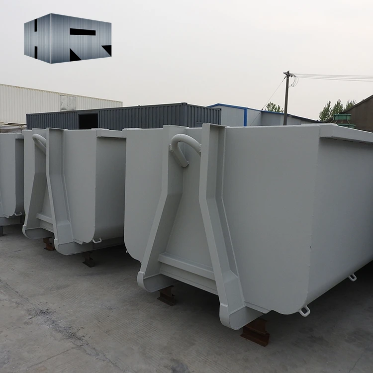 NEW  INVENTED Waste management recycling customized  hook lift container