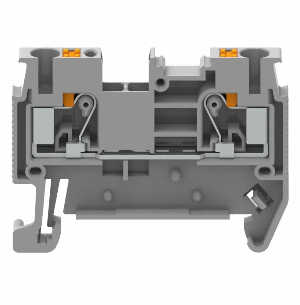 2.5mm Din rail GUV Push/Push-in/Spring Terminal Block  (GUV2.5-102)
