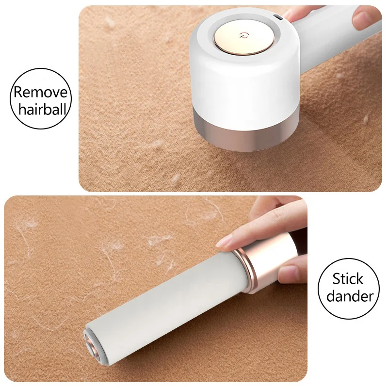 2 in 1 Rechargeable USB/electric Clothes hairball trimmer Lint Remover