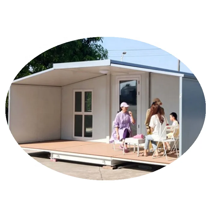Shipping With Iso Winter Modularization Jis 4O Ft Sandwich Panel Pitch Roof Expandable Container Detachable House for Australia and