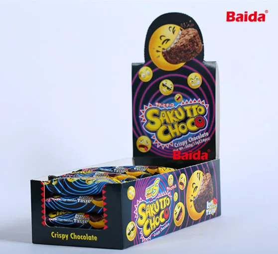 Оптовая продажа 15 г шоколадного печенья с низким содержанием сахара зерна овса шоколадное печенье для свадьбы пополнение