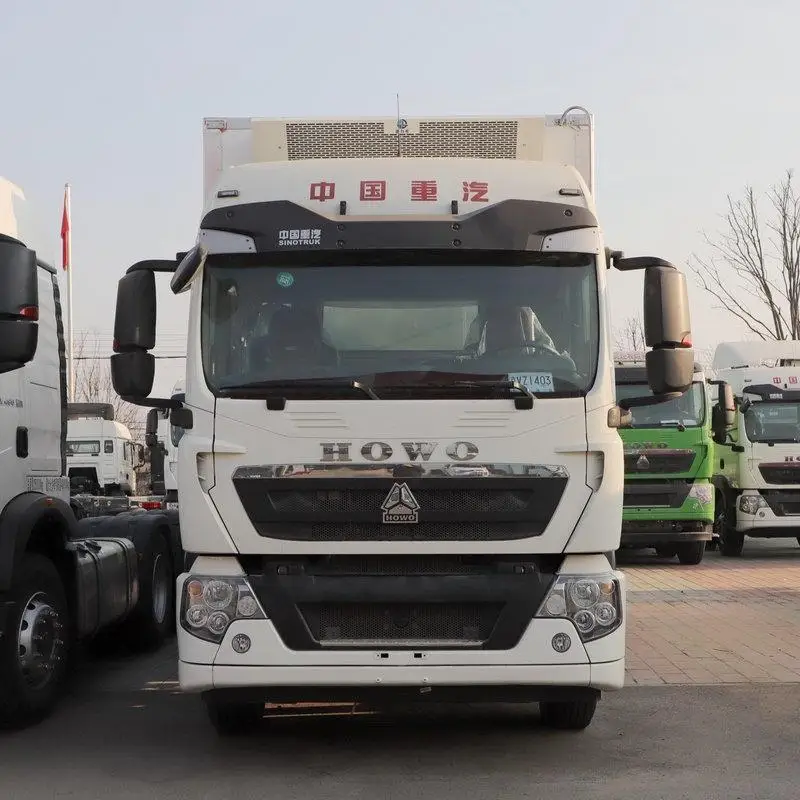 new sitrak howo 10ton 15ton 20ton diesel refrigerated box trucks for sale