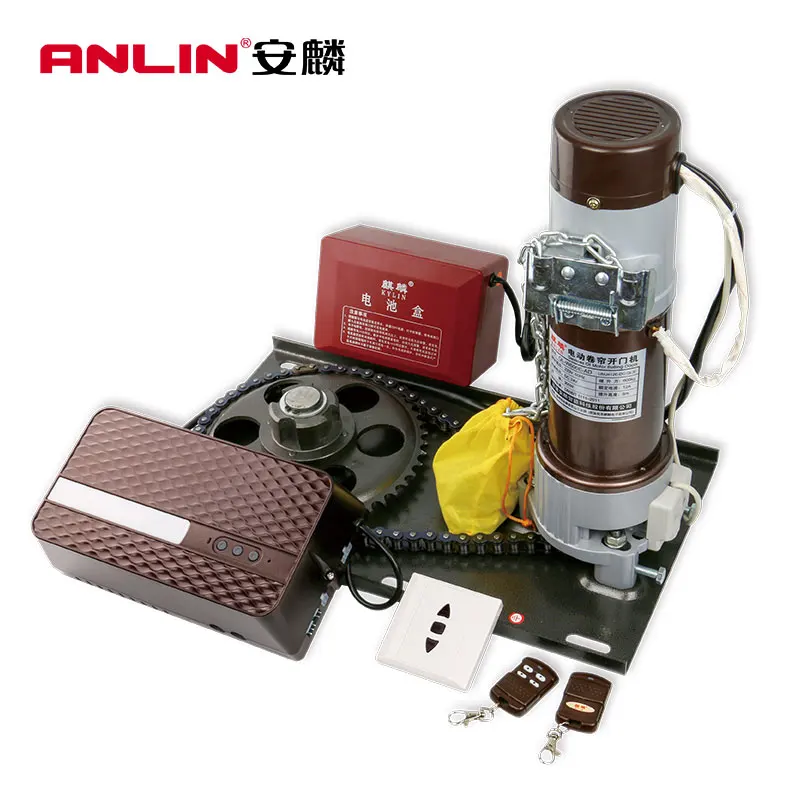 Двигатель для вращающихся гаражных ворот с цепным приводом постоянного тока 1000 кг, мотор для роликовых затворов для гаражных ворот