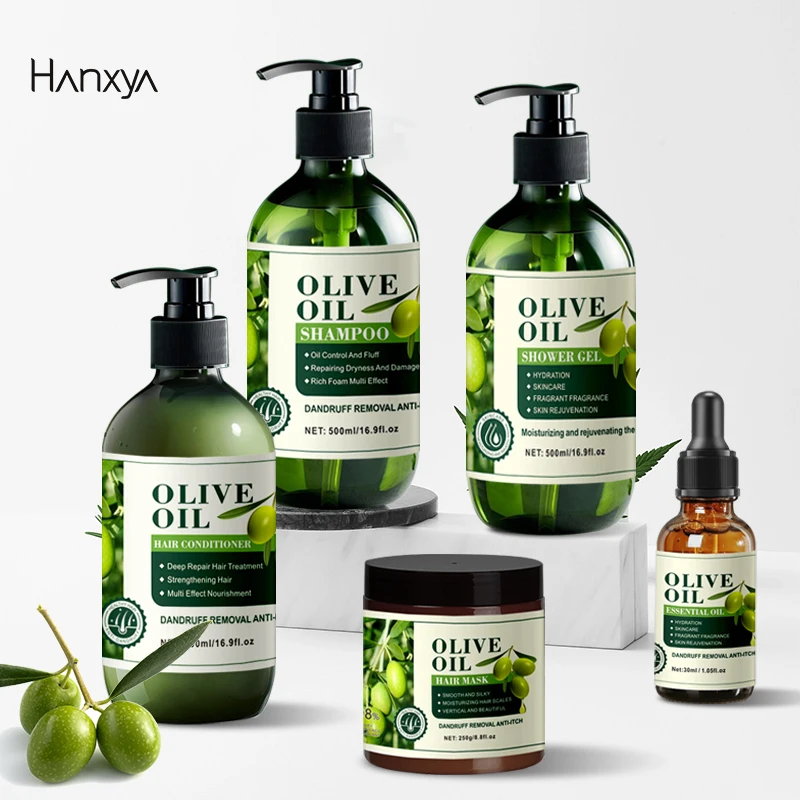 30ml olive oil hair care essential oil sulfate free professional salon quality organic formula nourishing and strengthening OEM