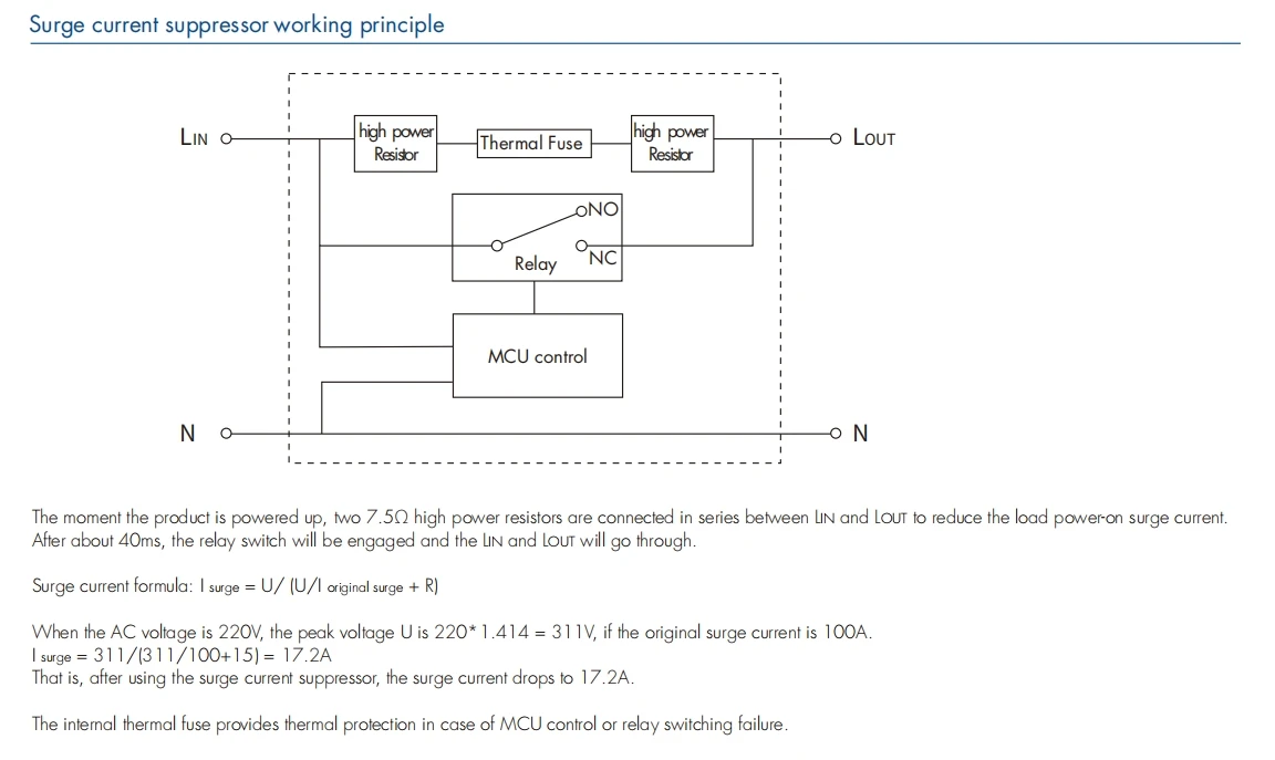 S1-SX AC100-240V 8А для подавления перенапряжения с триаксовым диммером обеспечения безопасности и стабильной работы триакового диммера