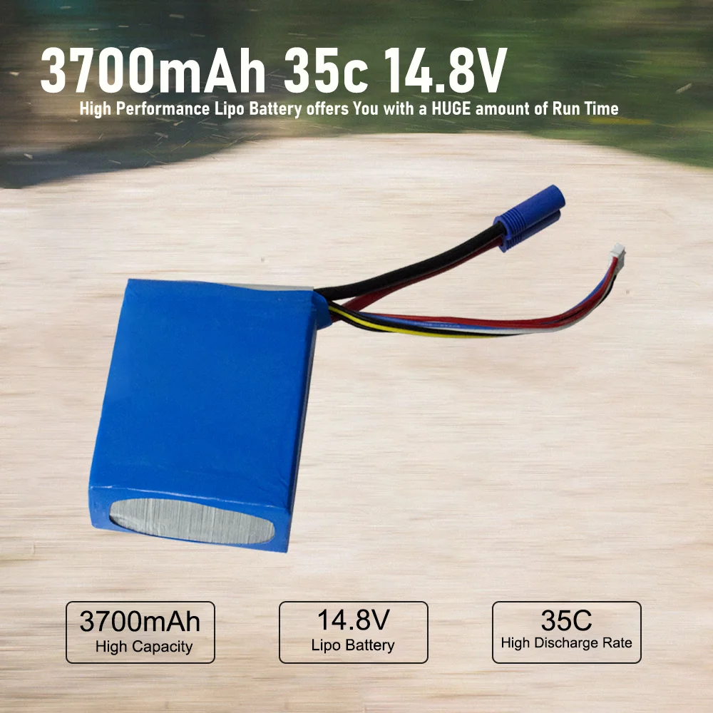 Factory Hot selling776888High Rate Powery Battery3700mAh14.8V Polymer Lithium Battery Rechargeable Battery For emergency igniter
