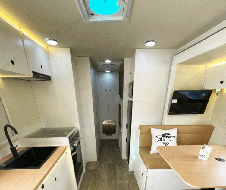 Gocheers Luxury Caravans Rv Australian Offroad Camper Trailer Family Hybrid Caravan Mobile Caravan for Sale