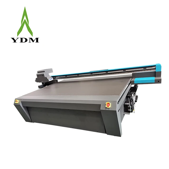 Large format 2513 3d Embossing  uv led curable flatbed printer for ceramic tiles