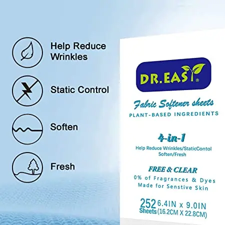 Tumble Dryer Sheet Fabric Softener Dryer Sheets Factory Price Fresh Laundry Dryer Sheets