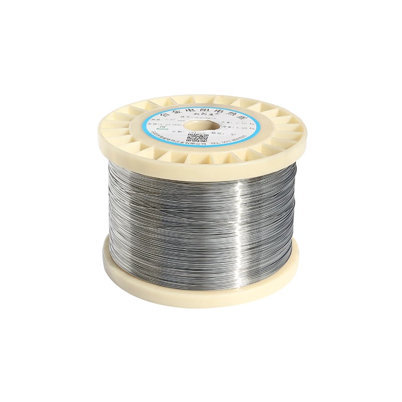 6J40 6J12 6J8 6J13 Constantan Alloy Copper Nickel Electric Resistance Heating Resistance Wire Nickel Copper Wire for Industry