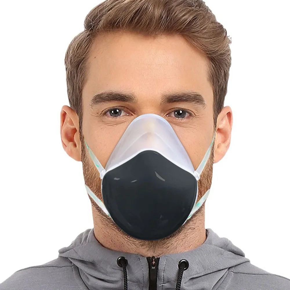 Smart Electric Fashion Faced Wearable Air Purifier Party Face Mask with Built-in 2-speed Turbofan Adults and Kids Available