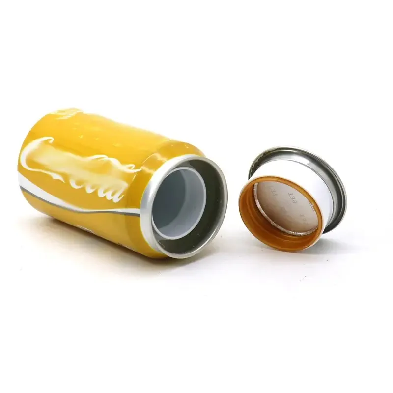 Wholesale Cheap Custom Aluminum Alloy Stash Can Smoke Shop Storage Tank Tobacco Pop Can Jar