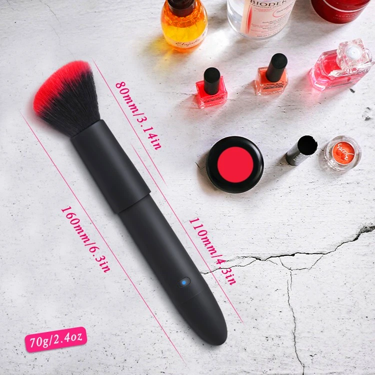 HZM Vibrator G Spot Dildo makeup brush Vibration Female Vagina Clitoris Silicone Waterproof Adult 10 Speed Sex Toys For Woman