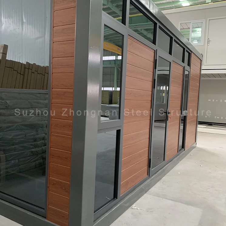 Luxury cheap modular homes prefab container flatpack house prefabricated flat pack houses