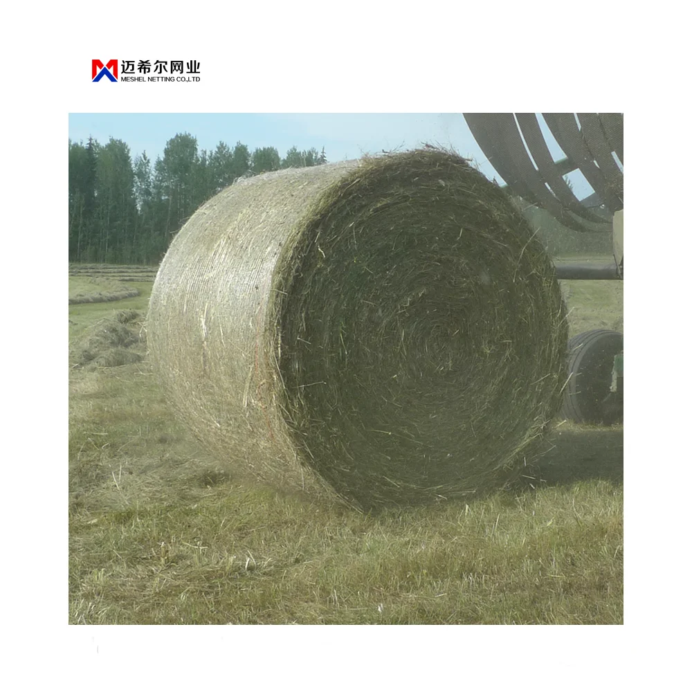 Export high stretch 100%hdpe of hay bale net wrap, three years warranty, custom size