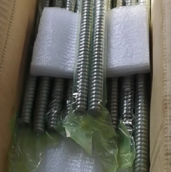 DFU2005 High Precision C5 Grinding Thread 500mm Length Double Ball Nut Linear Motion Guide Ball Screw For CNC Machine Tool