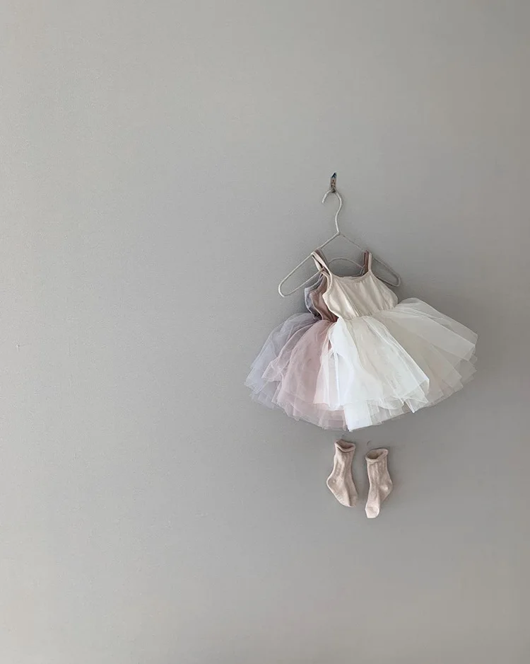 Wholesale custom dance skirt female baby ballet skirt thin style girls triangle climbing clothes bag fart dress gauze skirt