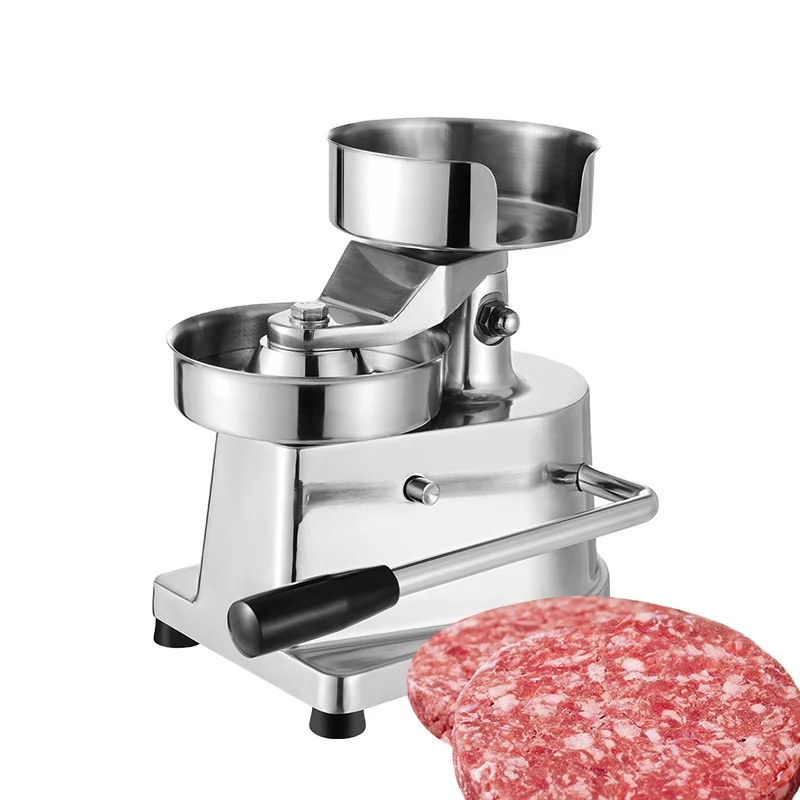 Manual burgers meat pie patty round forming maker making  presser Machine
