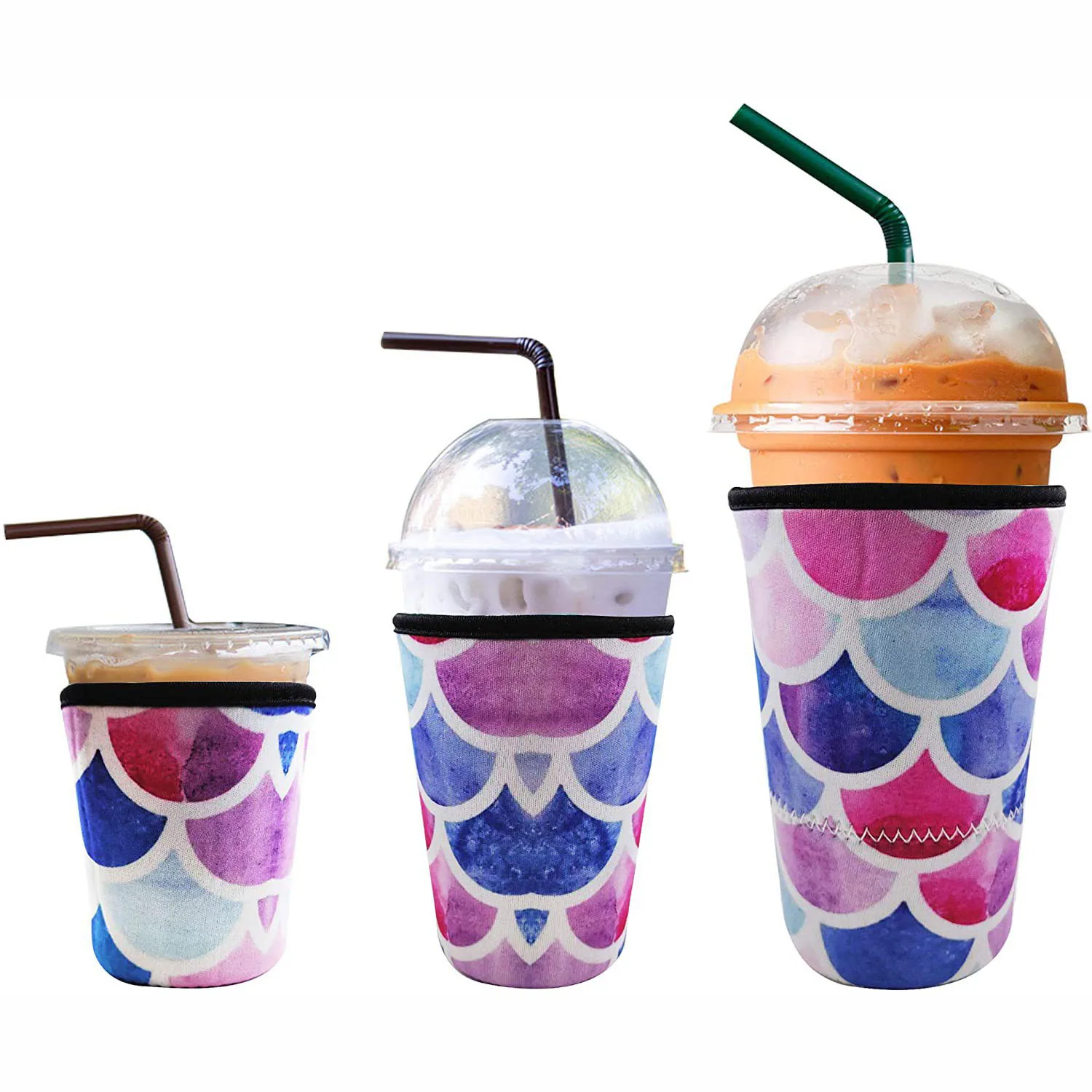 New trading product Custom logo 32oz keeps drinks cold keeps hands dry reusable neoprene coffee cup sleeve