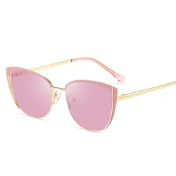 SKYWAY Trendy Metal Cat Eye Anti Blue Light Blocking Eye Glasses New Women Photochromic Sunglasses
