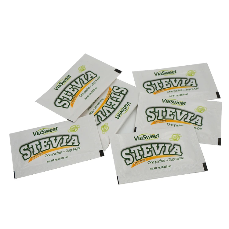  Высококачественный подсластитель stevia packet/Саше оптом для кофе или