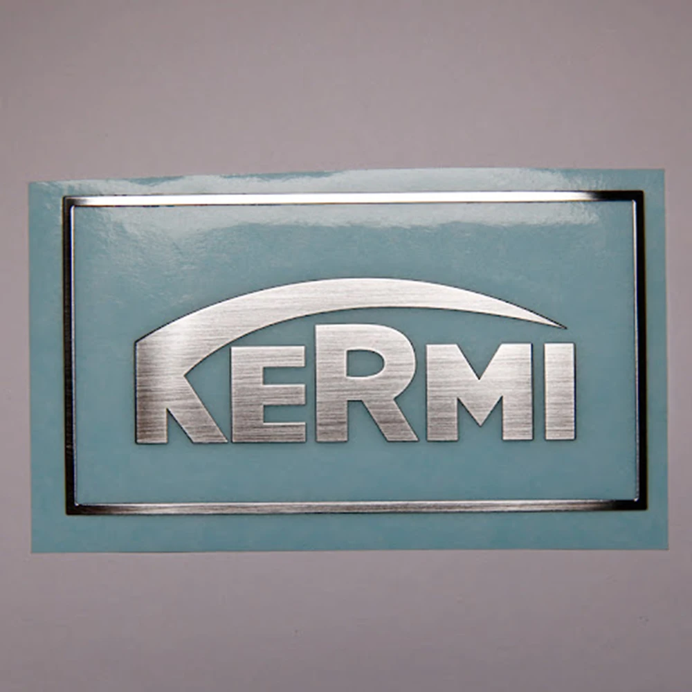 Factory Price Custom Shiny Gold Label Electroplating 3d Thin Embossed Nickel Packaging Sticker