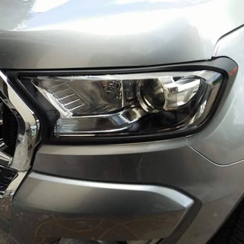  Для Ford Ranger 2019 2020 T8 полный комплект кузова тюнинг крышки автомобильные аксессуары матовый черный ABS пластик автостайлинг