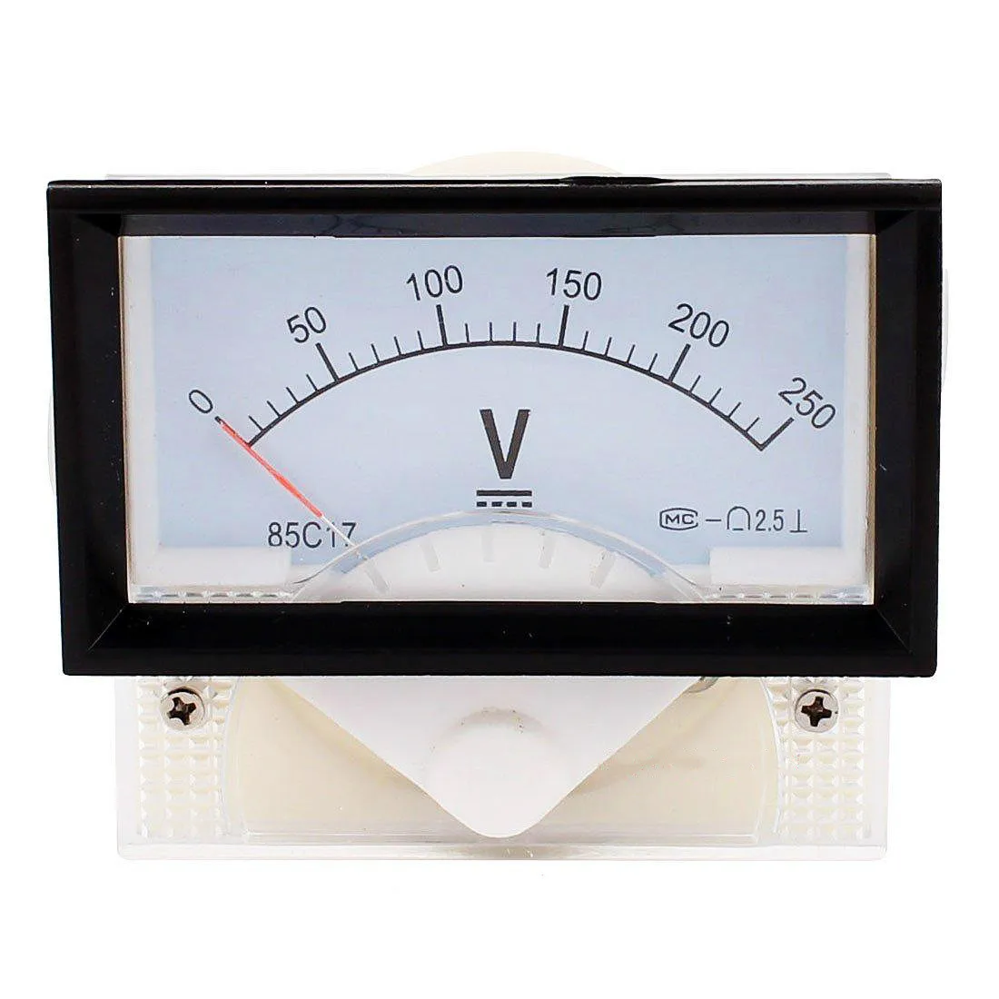 2.5 Accuracy Class  Measuring Range Analog  50V 100V 250V 300V 450V 1000V Meter 85C17 Panel Voltmeter