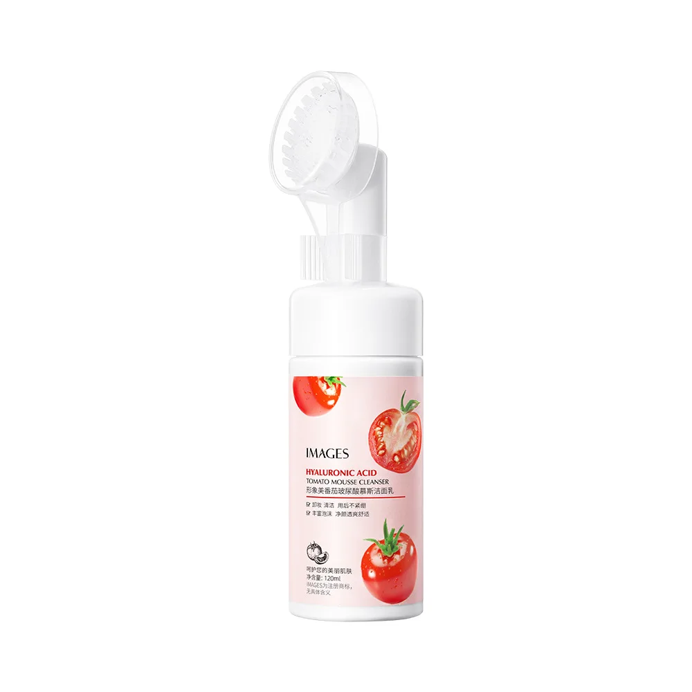 Tomato Hyaluronic Acid Mousse Cleanser Hydrating Deep Cleansing Gentle Cleanser Wholesale