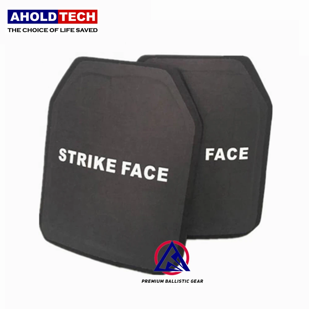 Aholdtech 4AL-STA API NIJ IV 4 Alumina Light Weight Hard Armor Hard Armor Ballistic Bulletproof Plate For Army Military POLICE