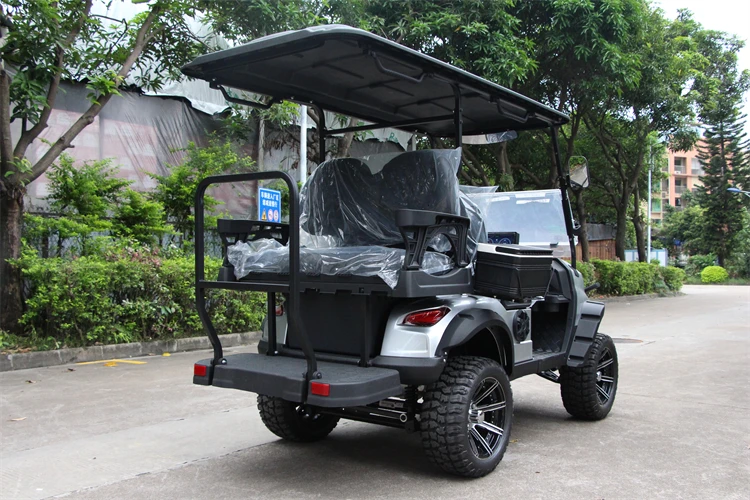 Legal 5Kw Power Customized 48V 72V Ac Motor Electric Golf Buggy 4 Seater Electric 4X4 Golf Cart For Sale