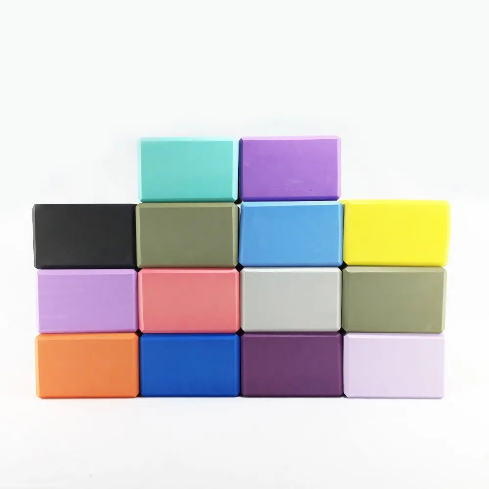 2021 custom size black gymnastics EVA yoga brick block