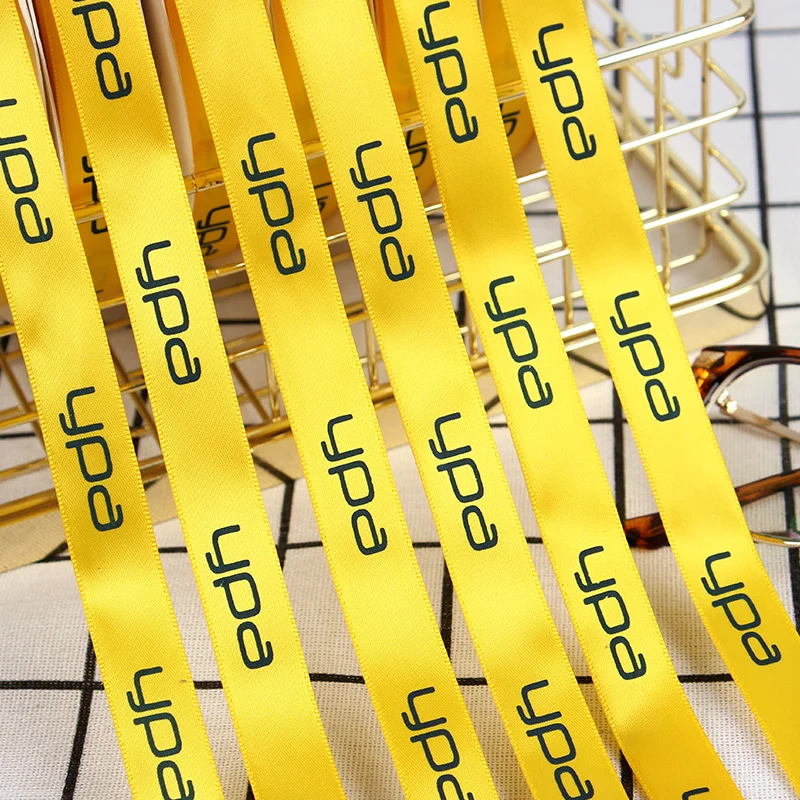 Factory wholesale luxury for gift bags packing florist ribbon printed decorative  christmas gift ribbon