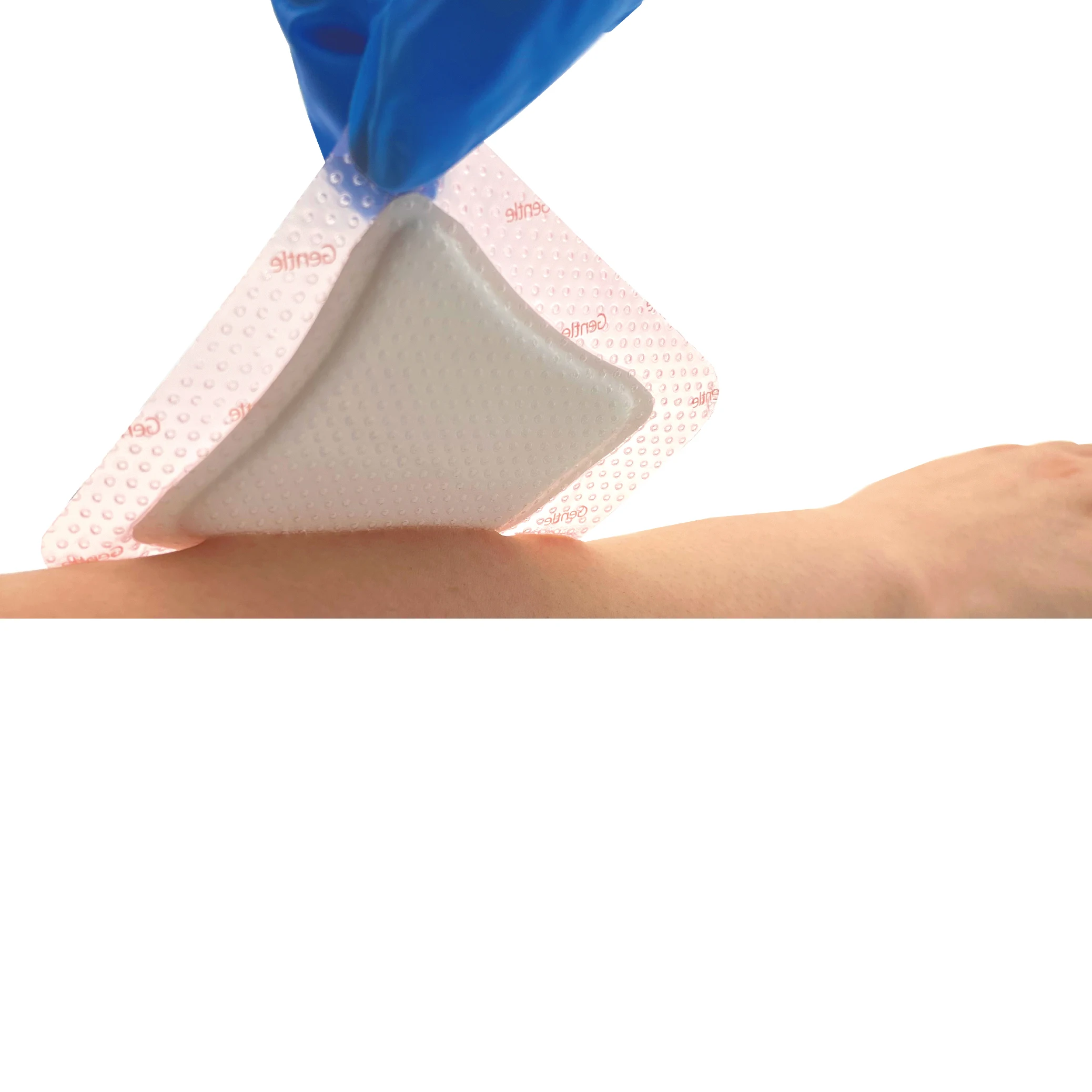 Waterproof adhesive Wound dressing Soft silicone absorbent foam dressing for wound care