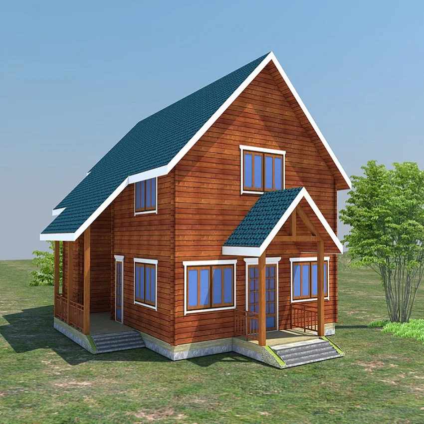 China supply wooden house price/doll house wooden With Low Price