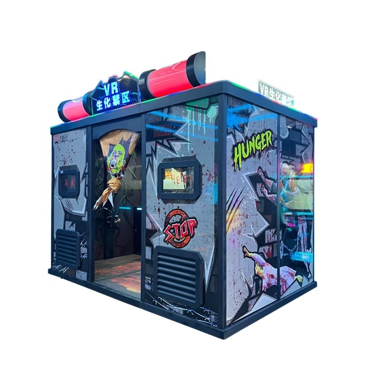 Multiplayer Gun Shooting Game Machine VR Space Battle Virtual Reality CS FPS 9D VR Shooting Simulator