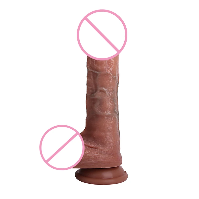 Soft Realistic Dildo Large Silicone Penis Vagina Suction Cup Anal Butt Plug Massage Adult Sexy Toys For Woman Sex Shop