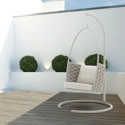 Couture Loop high quality swing chair outdoor and indoor furniture patio hanging chair garden sets
