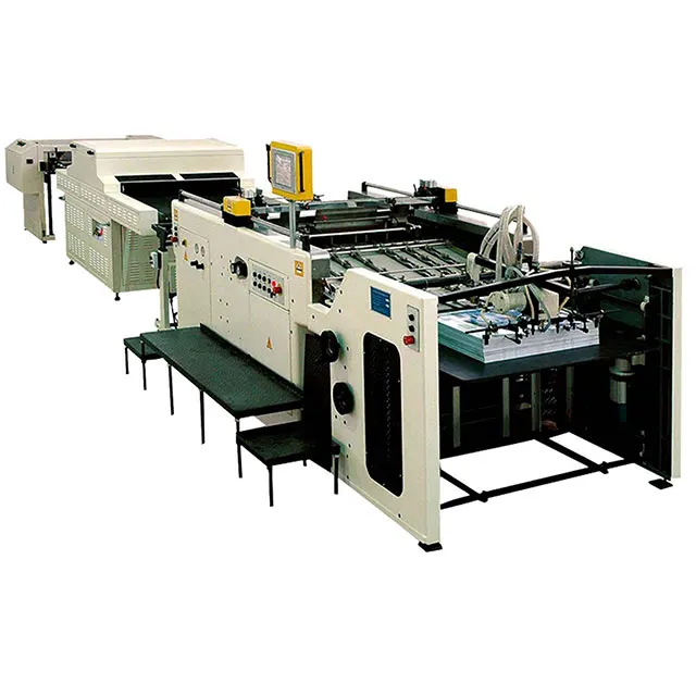YT-780 Fully Automatic Silk Screen Printing Multi colors Transfers Printing Paper Machine Price for paper