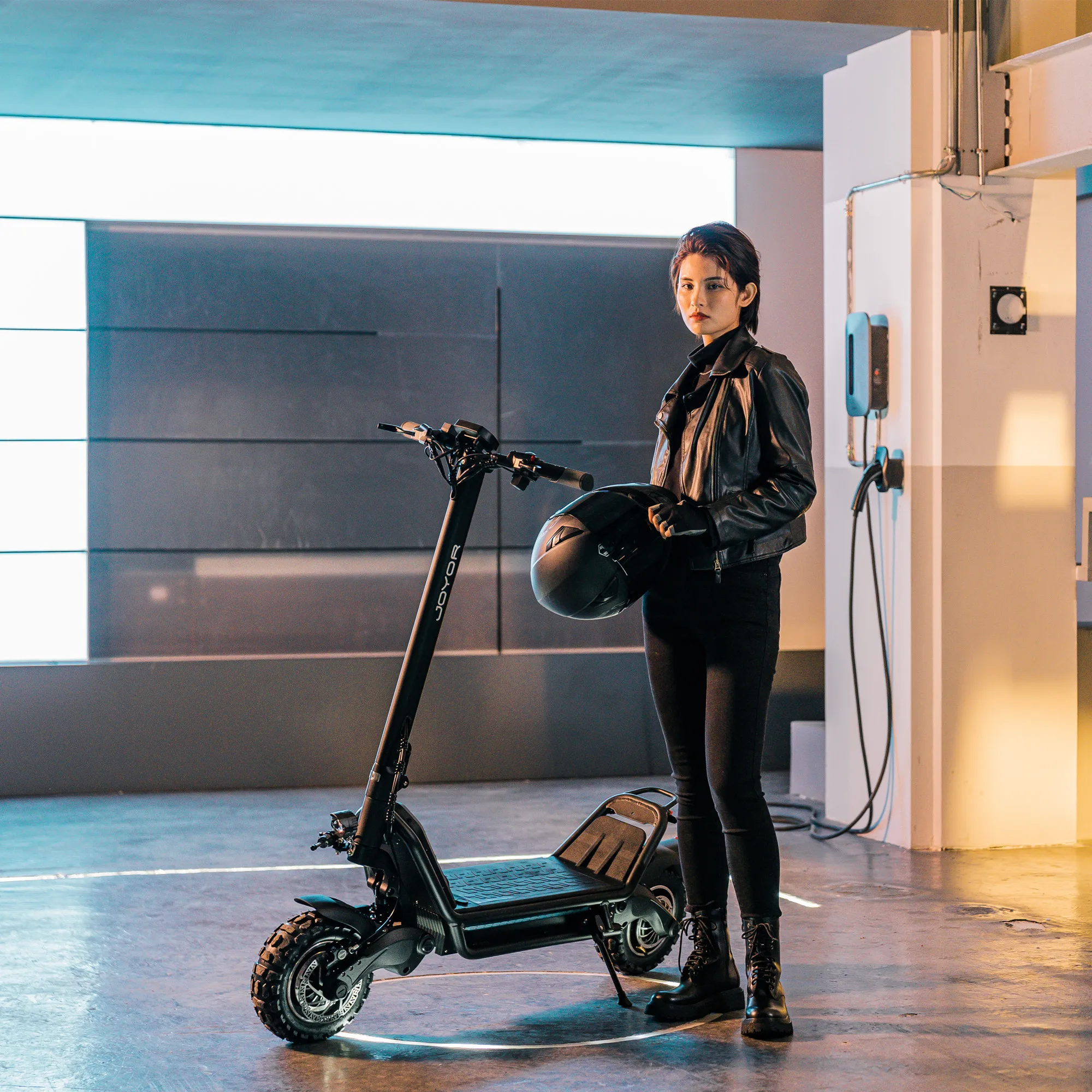 2023 Joyor E8-S Electric Scooter, Dual Motor, 5600 W Waterproof with removable battery