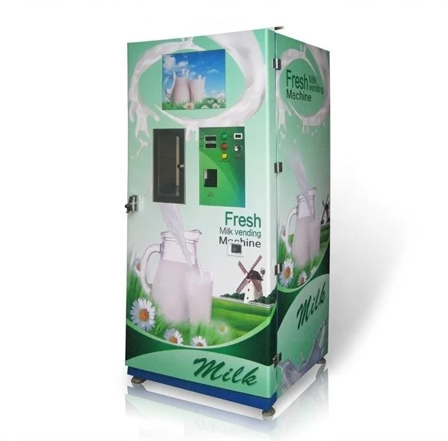 fresh and raw milk atm machine vending vendor for shopping mall and hospitals