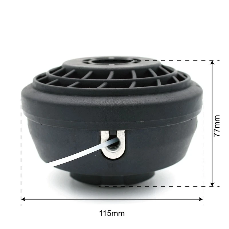 Bump Cutting Trimmer Brush Cutter Head Echo Hus-qvarna Aluminum Cover Bearing Automatic Threading Line