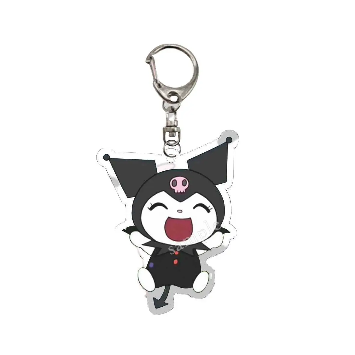 Wholesale Price Custom KPOP Star Keychain Acrylic Charm Clear Acrylic Keychain Lyrics Keychain Sanrio