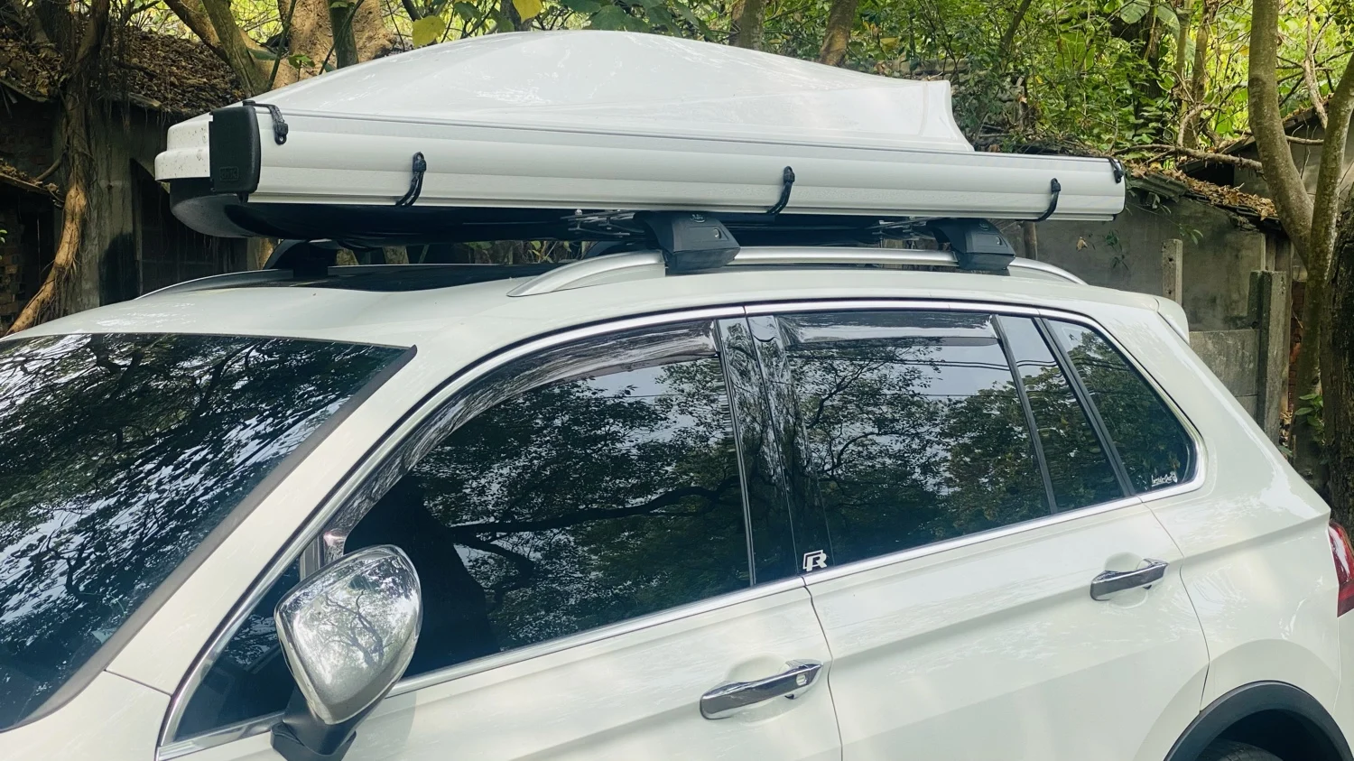 E RONIX алюминиевый корпус автомобильный тент боковой на крышу автомобиля