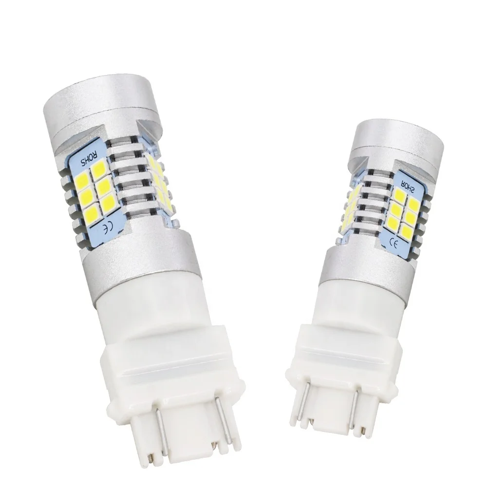 Супер яркий 3156 3157 7440 7443 авто светодиодные лампочки 2835 21SMD Поворотная сигнальная