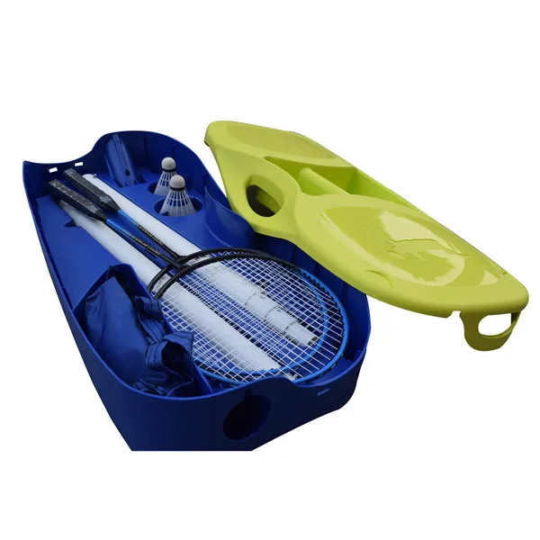 Direct Factory Sale Adjustable Height Portable Badminton Net Stand 3M Folding Design