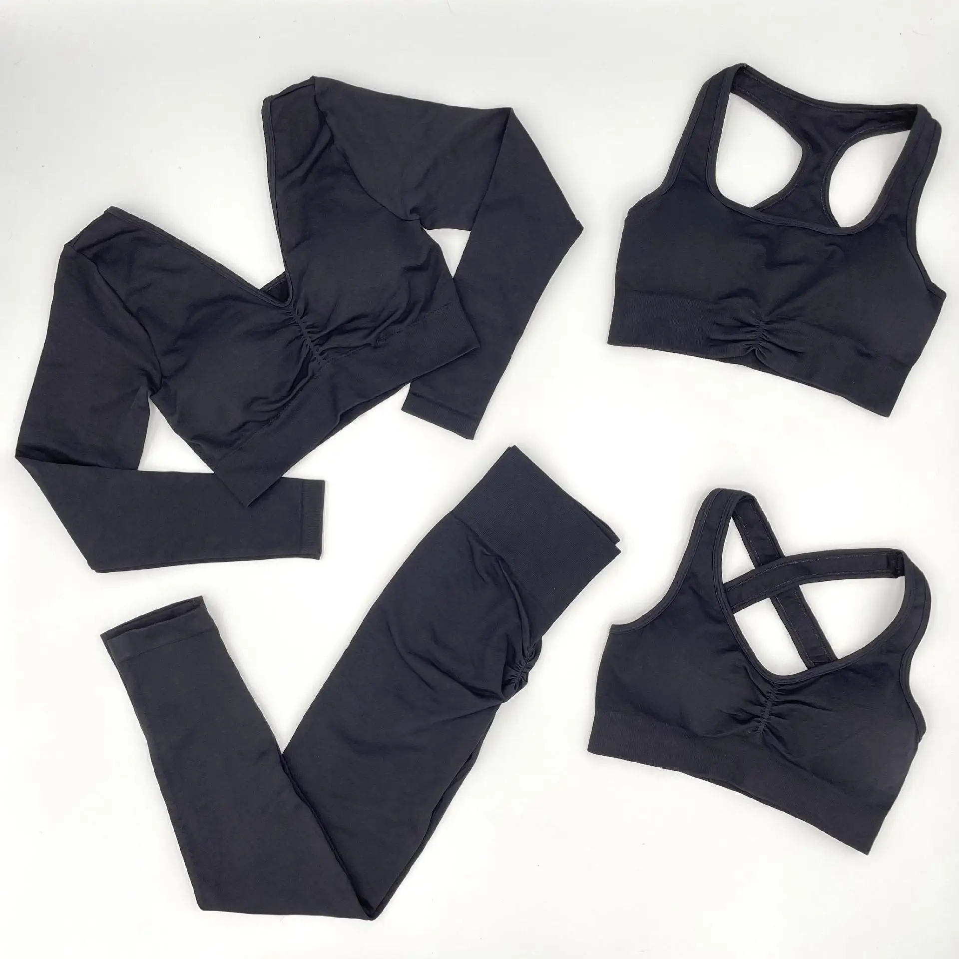 [Free Sample] Yoga Pants Womens Leggings seamless Apparel Processing Services Slight Customize