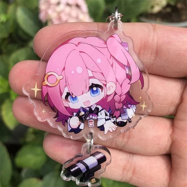 Honkai Star Rail Imbibitor Lunae Sampo Koski Gepard Landau Keychain Accessories Game Anime Cosplay Pendant Prop Badge Gift
